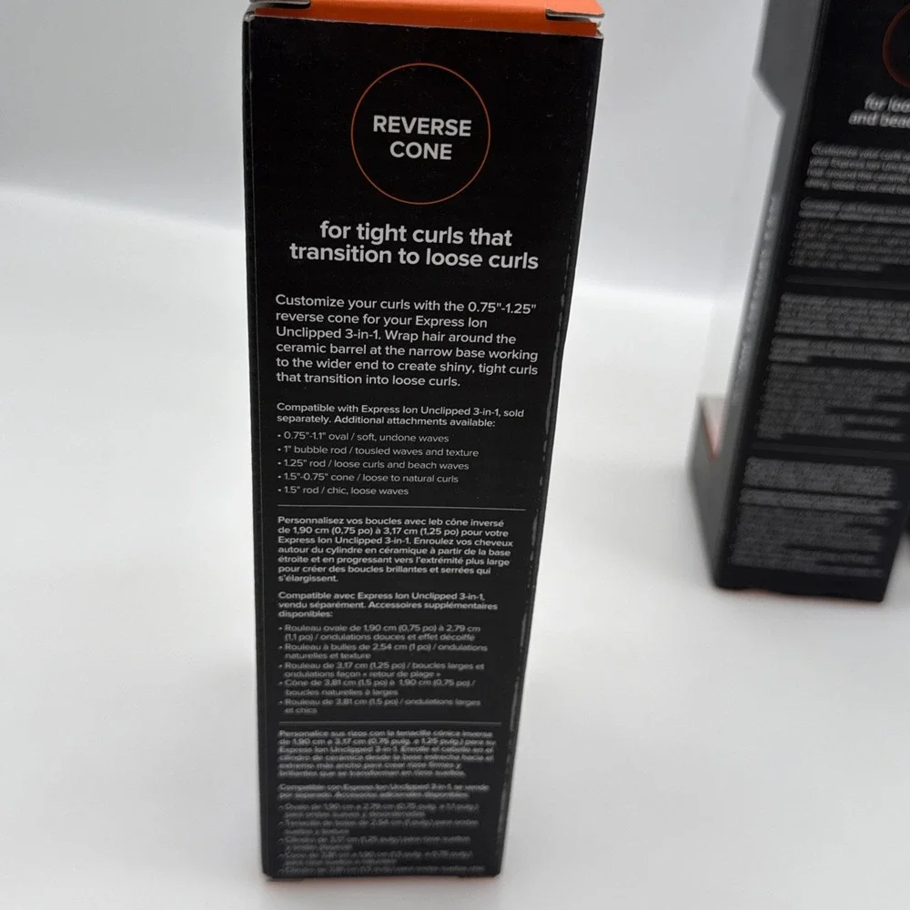 New Paul Mitchell Express Ion Unclipped 3-In-1 Replacement Barrels Lot Of 3